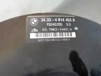 Peça sobressalente para automóvel em segunda mão servo freio por mini mini (r50,r53) 1.6 16v cat 116 cv / 85 kw referências oem iam 34334014453  03786214034