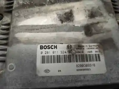 Second-hand car spare part ecu engine control for renault scenic (ja..) 1.9 dci authentique oem iam references 8200309316  0281011324