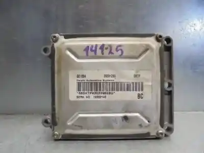 Second-hand car spare part ecu engine control for opel astra g coupé (t98) 2.2 16v (f07) oem iam references 09391283  g01004