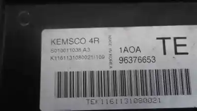 Second-hand car spare part ecu engine control for daewoo kalos (klas) 1.2 oem iam references 96376653  s010011038a3