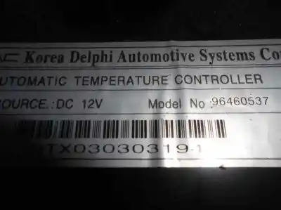 Pezzo di ricambio per auto di seconda mano controllo climatico per daewoo evanda (klal) 2.0 riferimenti oem iam   dtx030303194