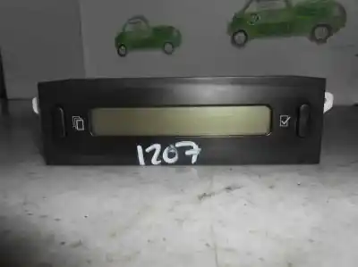 Peça sobressalente para automóvel em segunda mão display gps / multimídia por citroen c2 (jm_) 1.4 hdi referências oem iam 9647409477