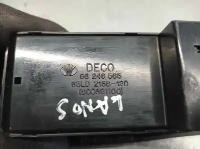 Peça sobressalente para automóvel em segunda mão botão / interruptor elevador vidro dianteiro esquerdo por daewoo lanos hurricane referências oem iam 96246565  