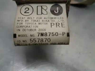 Peça sobressalente para automóvel em segunda mão cinto de segurança dianteiro esquerdo por lexus is 200 (ds2/is2) 220d referências oem iam   