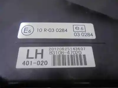 Автозапчастина б/у багатофункційний дисплей для toyota prius (nhw30) 1.8 16v cat посилання на oem iam 8310847020  20120625143607