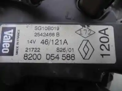 Pezzo di ricambio per auto di seconda mano alternatore per renault scenic (ja..) 1.9 dci authentique riferimenti oem iam 82000545588  2542466b