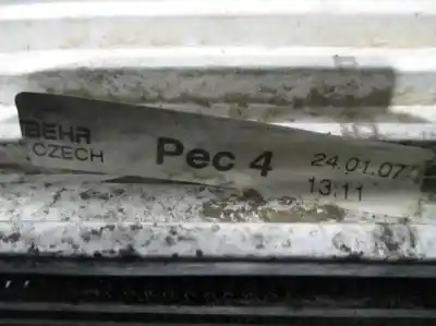 Peça sobressalente para automóvel em segunda mão intercooler por ford transit connect (tc7) 1.8 tdci cat referências oem iam 7t169l440ad  h1808