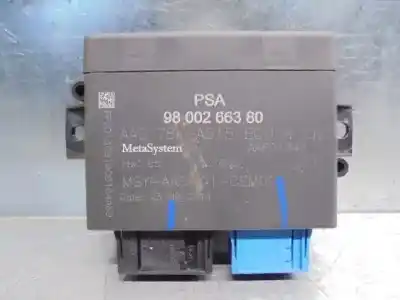 Peça sobressalente para automóvel em segunda mão módulo eletrônico por peugeot 5008 (0u_, 0e_) 1.6 hdi referências oem iam 9800266380