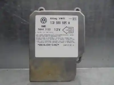 Second-hand car spare part airbag control unit for seat leon (1m1) 1.9 tdi oem iam references 1q0909605a