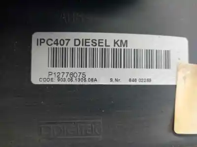 Second-hand car spare part dashboard for saab 9-3 combi (e50) 1.9 d oem iam references 12776075  