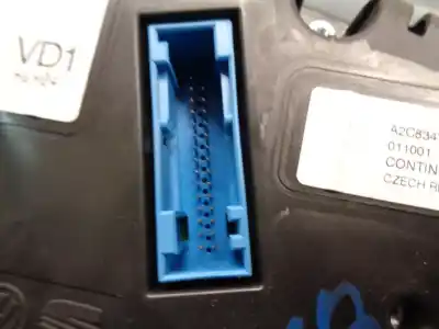 Peça sobressalente para automóvel em segunda mão quadrante por skoda rapid 1.2 8v tsi referências oem iam 5ja920800b  