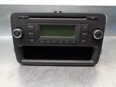 Second-hand car spare part audio system / radio cd for skoda rapid 1.2 8v tsi oem iam references 5j0035152c  