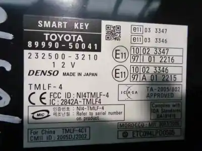 Автозапчасти б/у электронный модуль за lexus ls (usf4/uvf4) 460 ссылки oem iam 8999050041  2325003210