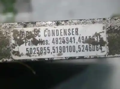 Автозапчастина б/у конденсат/радіатор кондиционера для honda civic aerodeck (mb/mc) 1.5 посилання на oem iam 4825941  4945635