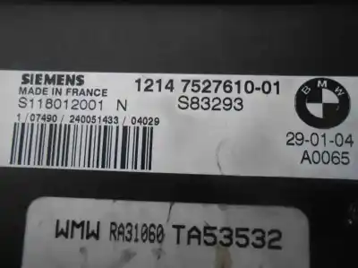 Автозапчасти б/у блок управления двигателем за mini mini (r50,r53) one ссылки oem iam 1214752761001n  s118012001n