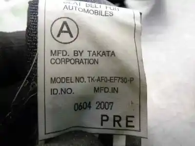 Автозапчастина б/у задній лівий ремін безпеки для lexus ls (usf4/uvf4) 460 посилання на oem iam tkaf0ef730p  