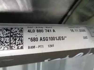 Автозапчастина б/у передня ліва подушка безпеки для audi q7 (4l) 3.0 tdi посилання на oem iam 4l0880741a  