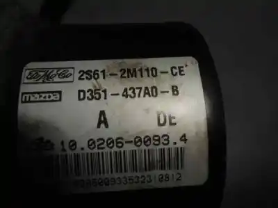 Peça sobressalente para automóvel em segunda mão abs por ford fiesta (cbk) 1.4 tdci cat referências oem iam 2s612m110ce  