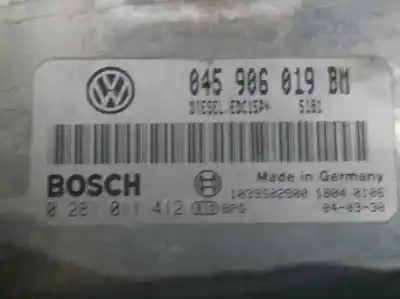 Second-hand car spare part ecu engine control for skoda fabia familiar (6y5) 1.4 tdi cat (amf) oem iam references 045906019bm  0281011412