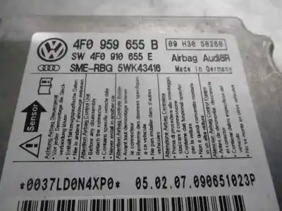 Автозапчасти б/у блок управления подушками безопасности за audi a6 allroad c6 (4fh) 3.0 tdi quattro ссылки oem iam 4f0910655b  5wk43416