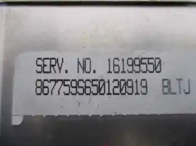 Second-hand car spare part ecu engine control for daewoo aranos 2.0 cat oem iam references 16199550  867759s650120919