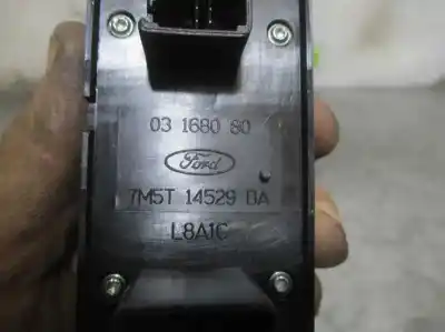 Second-hand car spare part left front power window switch for ford focus lim. (cb4) 1.6 tdci cat oem iam references 7m5t14529ba  03168080