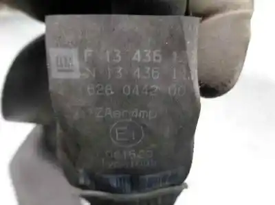 Peça sobressalente para automóvel em segunda mão cinto de segurança dianteiro esquerdo por opel corsa d 1.3 16v cdti referências oem iam 13436133  617107600d