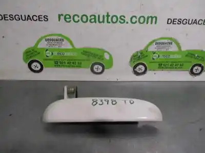 Автозапчастина б/у завнішня ручка задня права для toyota yaris verso (ncp2/nlp2) 1.4 d-4d linea luna посилання на oem iam 