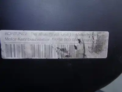 Pezzo di ricambio per auto di seconda mano motore completo per audi a6 berlina (4b2) 2.5 v6 24v tdi cat (aym) riferimenti oem iam aym 009088 