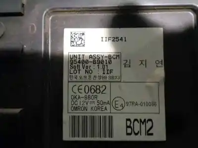 Second-hand car spare part electronic module for hyundai i10 1.0 cat oem iam references 95400b9010  