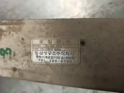 Автозапчастина б/у масляний радіатор для ssangyong korando 2.9 turbodiesel cat посилання на oem iam 1551006001  