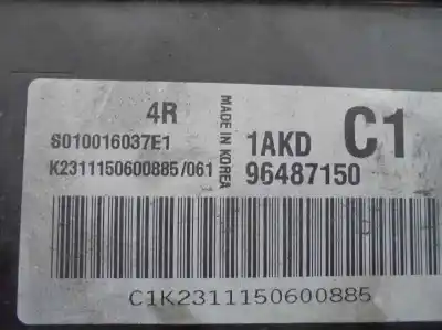 Peça sobressalente para automóvel em segunda mão centralina de motor uce por chevrolet tacuma 1.6 cat referências oem iam 96487150  s010016037e1