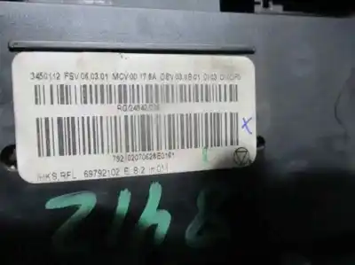 Peça sobressalente para automóvel em segunda mão comando de sofagem (chauffage / ar condicionado)  por mini mini (r56) 1.4 16v cat referências oem iam 69792102  6979700 Peça sobressalente para automóvel em segunda mão comando de sofagem (chauffage / ar condicionado)  por mini mini (r56) 1.4 16v cat referências oem iam 69792102  6979700