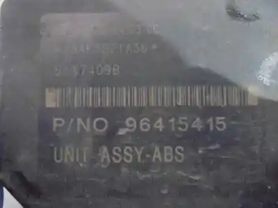 Peça sobressalente para automóvel em segunda mão abs por chevrolet tacuma 1.6 cat referências oem iam 96415415  abvna042396