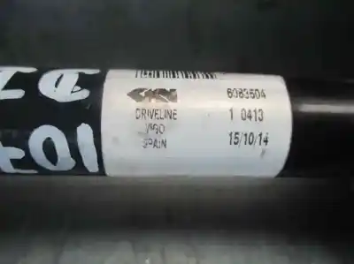 Peça sobressalente para automóvel em segunda mão transmissão dianteira esquerda por opel corsa e (x15) 1.4 turbo (08 68) referências oem iam 13149834  6083504