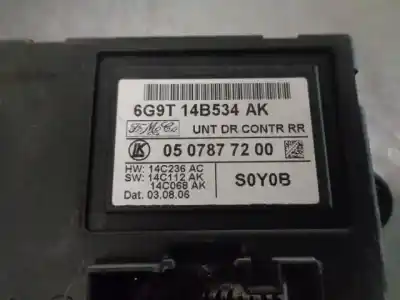 Peça sobressalente para automóvel em segunda mão módulo eletrônico por ford s-max (ca1) titanium referências oem iam 6g9t14b534ak  0507877200