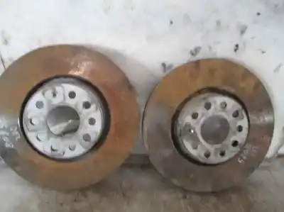 Peça sobressalente para automóvel em segunda mão disco de travão dianteiro por volkswagen tiguan (5n_) 2.0 tdi referências oem iam 