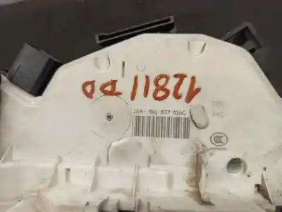 Автозапчастина б/у замок передній праві двері для skoda fabia (5j2 ) 1.2 посилання на oem iam 5n1837016c  