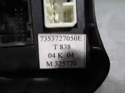 Peça sobressalente para automóvel em segunda mão interruptor 4 piscas - emergência por fiat i doblo (223) cargo (2001->) 1.9 jtd referências oem iam 7353727050  
