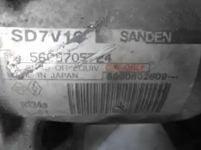 Peça sobressalente para automóvel em segunda mão compressor de ar condicionado a/a a/c por dacia logan ambiance referências oem iam 8200802609  1061