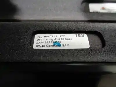 Pezzo di ricambio per auto di seconda mano portabagagli per audi q7 (4l) 3.0 tdi riferimenti oem iam 4l0860022l  4l0860021l