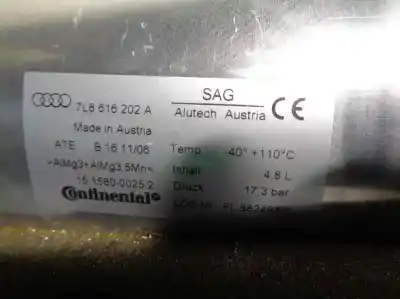 Автозапчастина б/у центральний акумулятор амортизатор для audi q7 (4l) 3.0 tdi посилання на oem iam 7l8616202a  