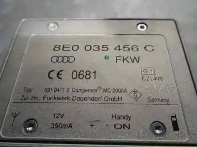 Автозапчастина б/у антена для audi q7 (4l) 3.0 tdi посилання на oem iam 8e0035456c  
