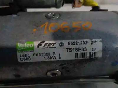 Peça sobressalente para automóvel em segunda mão motor de arranque por opel meriva b 1.3 16v cdti referências oem iam 55221292  ts18e33