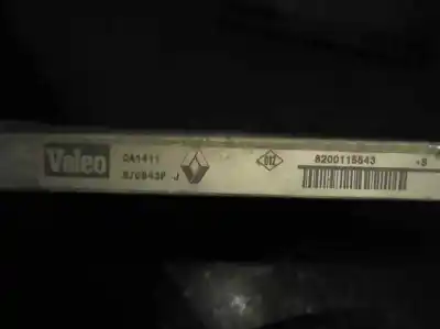 Peça sobressalente para automóvel em segunda mão condensador / radiador de ar condicionado por renault scenic ii grand confort expression referências oem iam 8200115543b 870843pj valeo 