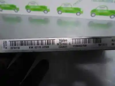 Second-hand car spare part air conditioning condenser / radiator for nissan qashqai / qashqai +2 i (j10, nj10, jj10e) 1.5 dci oem iam references 92110jd50b  m151603g