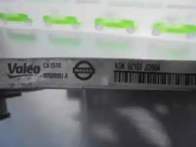 Second-hand car spare part air conditioning condenser / radiator for nissan qashqai / qashqai +2 i (j10, nj10, jj10e) 1.5 dci oem iam references 92110jd50b  m151603g