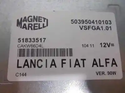 Автозапчастина б/у модуль комфорт для fiat punto (evo) (199) 1.3 16v jtd cat посилання на oem iam 51833517  503950410103