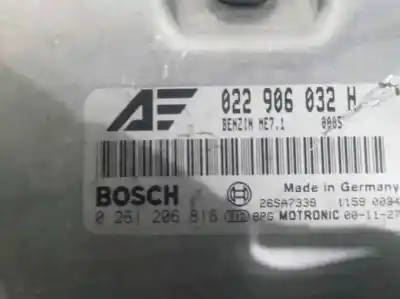 Second-hand car spare part ecu engine control for ford galaxy (vy) ghia oem iam references 022906032h  0261206818