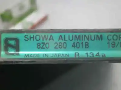 Автозапчасти б/у конденсатор / радиатор кондиционера воздуха за audi a2 (8z) 1.4 ссылки oem iam 8z0260401b  